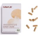 Hawlik Agaricus Extrakt + Pulver Kapseln Bio - 60 Kapseln