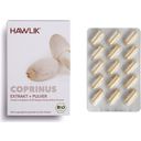 Hawlik Coprinus Extrakt + Pulver Kapseln Bio - 60 Kapseln