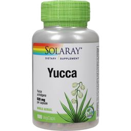 Solaray Yucca - 100 Kapseln