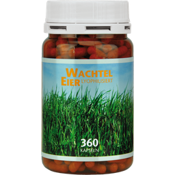 Supplementa Wachteleier lyophilisiert - 360 Kapseln