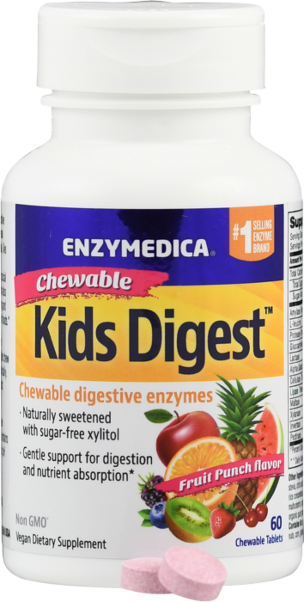 Enzymedica Kids Digest Chewable - 60 Kautabletten