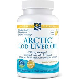 Nordic Naturals Arctic Cod Liver Oil - 90 softgele