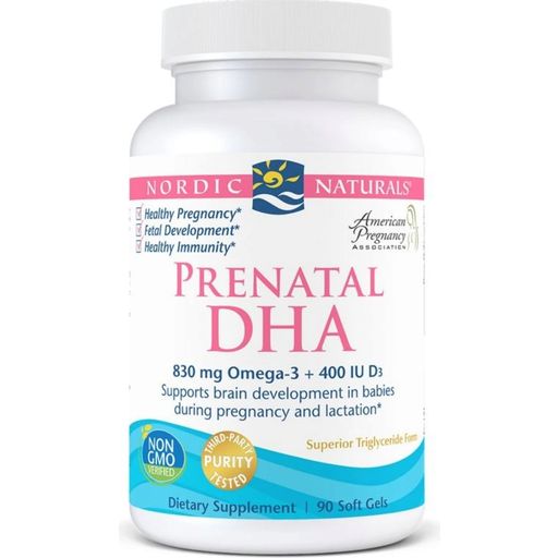 Nordic Naturals Prenatal DHA - 90 softgele