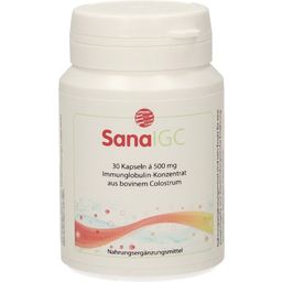 SanaCare SanaIGC Immunglobuline aus Kolostrum - 30 Kapseln