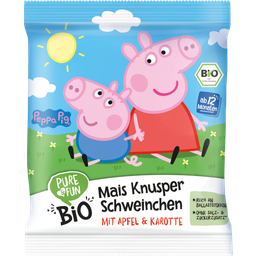 Pure & Fun Peppa Pig Bio Mais Knusper Schweinchen