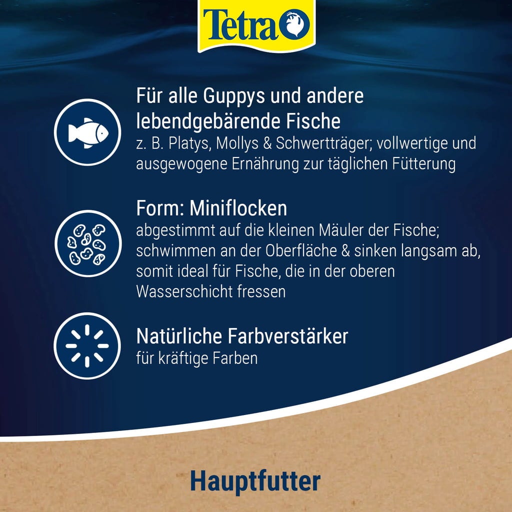 Tetra Guppy Mini Flakes - 100 ml