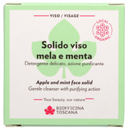 Biofficina Toscana Fester Gesichtsreiniger Apfel & Minze - 50 g