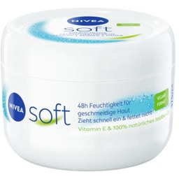 Nivea Soft Feuchtigkeitscreme Tiegel - 375 ml