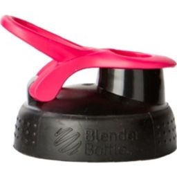 BlenderBottle Ersatzdeckel Sportmixer Flip / Sleek - Black-Pink