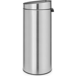 Brabantia Touch Bin New 30 L mit Kunststoffeinsatz - Matt Steel