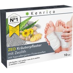Kenrico ZEO Kräuterpflaster mit Zeolith - 10 Stk