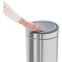 Brabantia Touch Bin New 30 L mit Kunststoffeinsatz - Matt Steel Fingerprint Proof