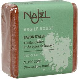 Najel Aleppo-Peelingseife mit Roter Tonerde