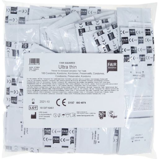 FAIR Squared Kondom Ultra Thin - 100 Stk