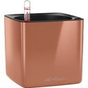 Lechuza Tischgefäß CUBE Premium 14 - Spicy copper highgloss