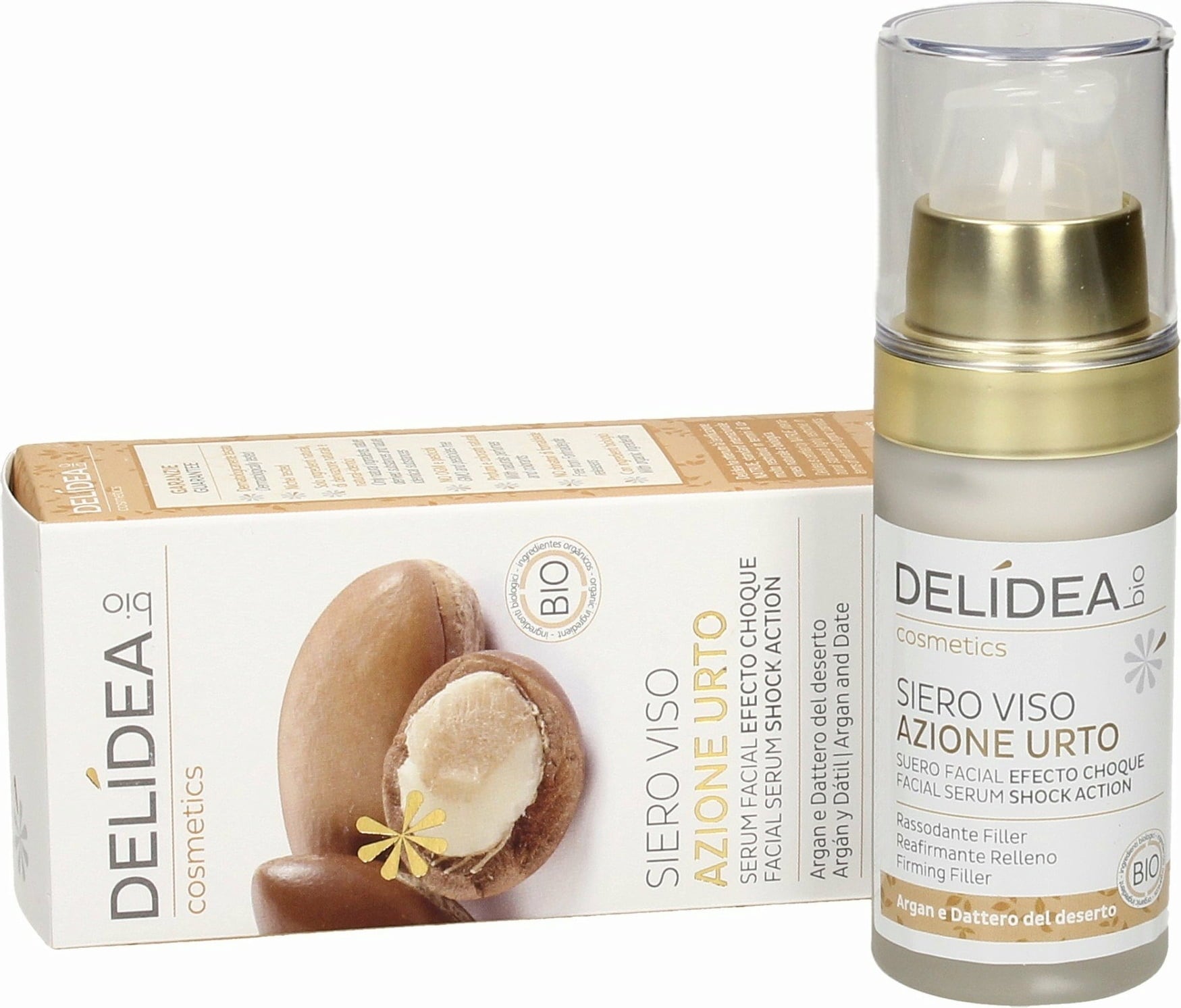 DELIDEA bio cosmetics Argan & Date Shock Action Facial Serum - 30 ml