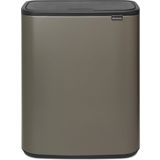 Bo Touch Bin 2 x 30 L mit 2 Kunststoffeinsätzen