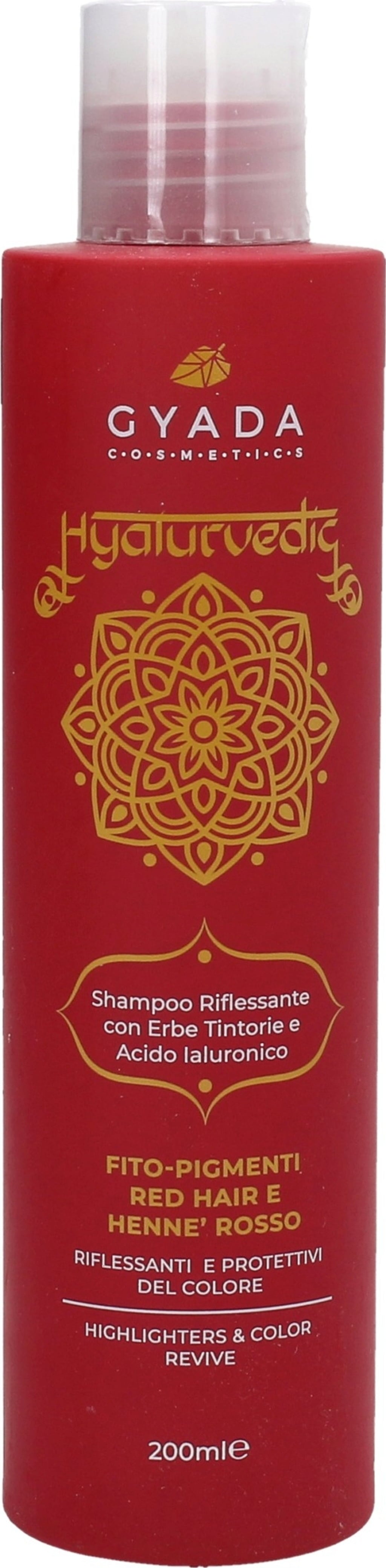 Hyalurvedic Farbglanz-Shampoo Red Hair, 200 ml