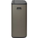 Bo Touch Bin 2 x 30 L mit 2 Kunststoffeinsätzen - Platinum