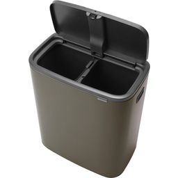 Bo Touch Bin 2 x 30 L mit 2 Kunststoffeinsätzen - Platinum