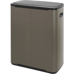 Bo Touch Bin 2 x 30 L mit 2 Kunststoffeinsätzen - Platinum