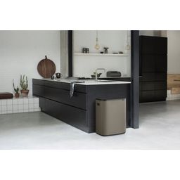 Bo Touch Bin 2 x 30 L mit 2 Kunststoffeinsätzen - Platinum