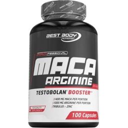 Best Body Nutrition MACA Arginine Testobolan Booster - 100 Kapseln