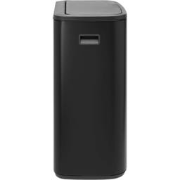 Bo Touch Bin 60 L mit 1 Kunststoffeinsatz - Matt Black