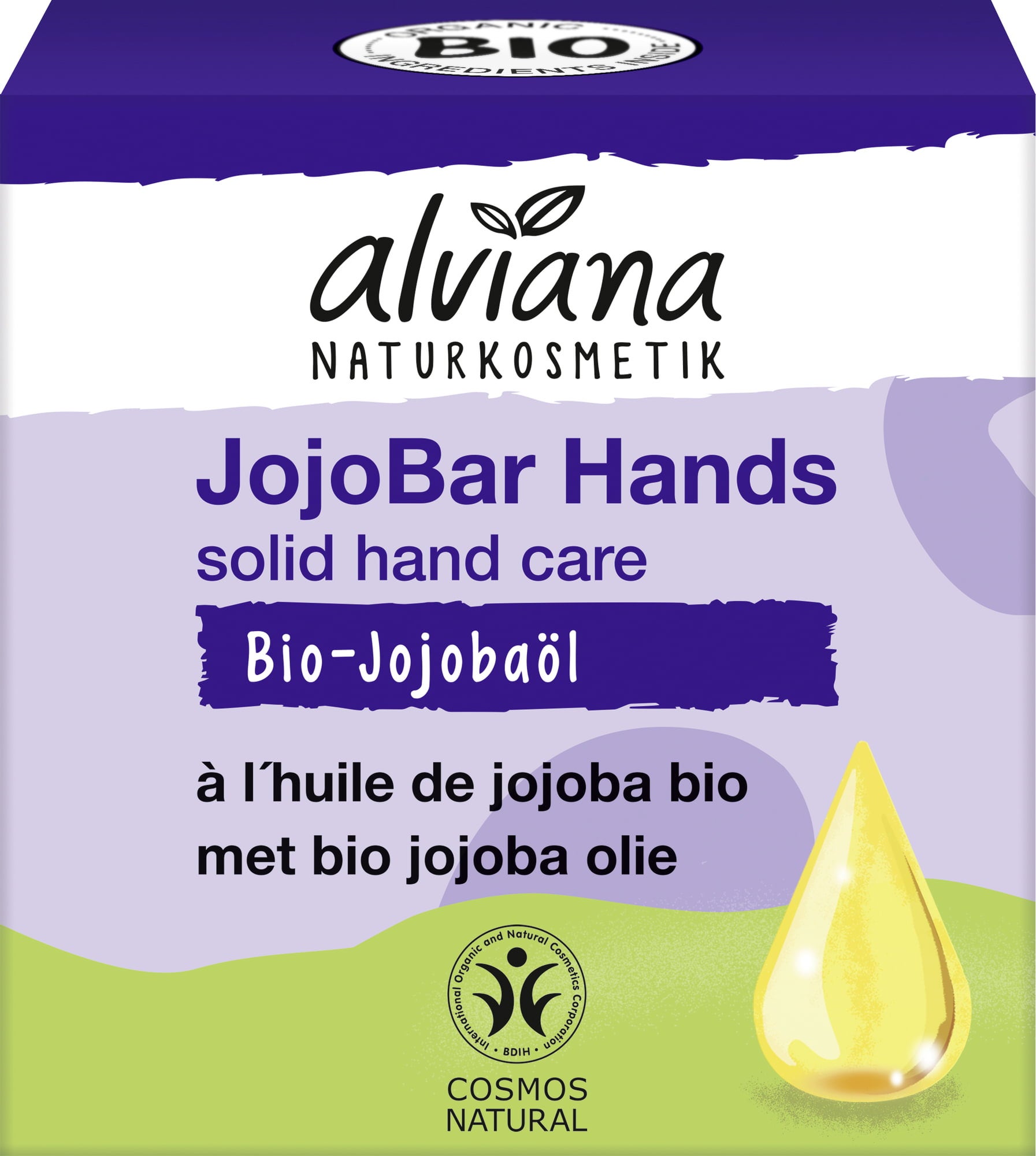 alviana Naturkosmetik Feste Creme JojoBar Hands - 25 g