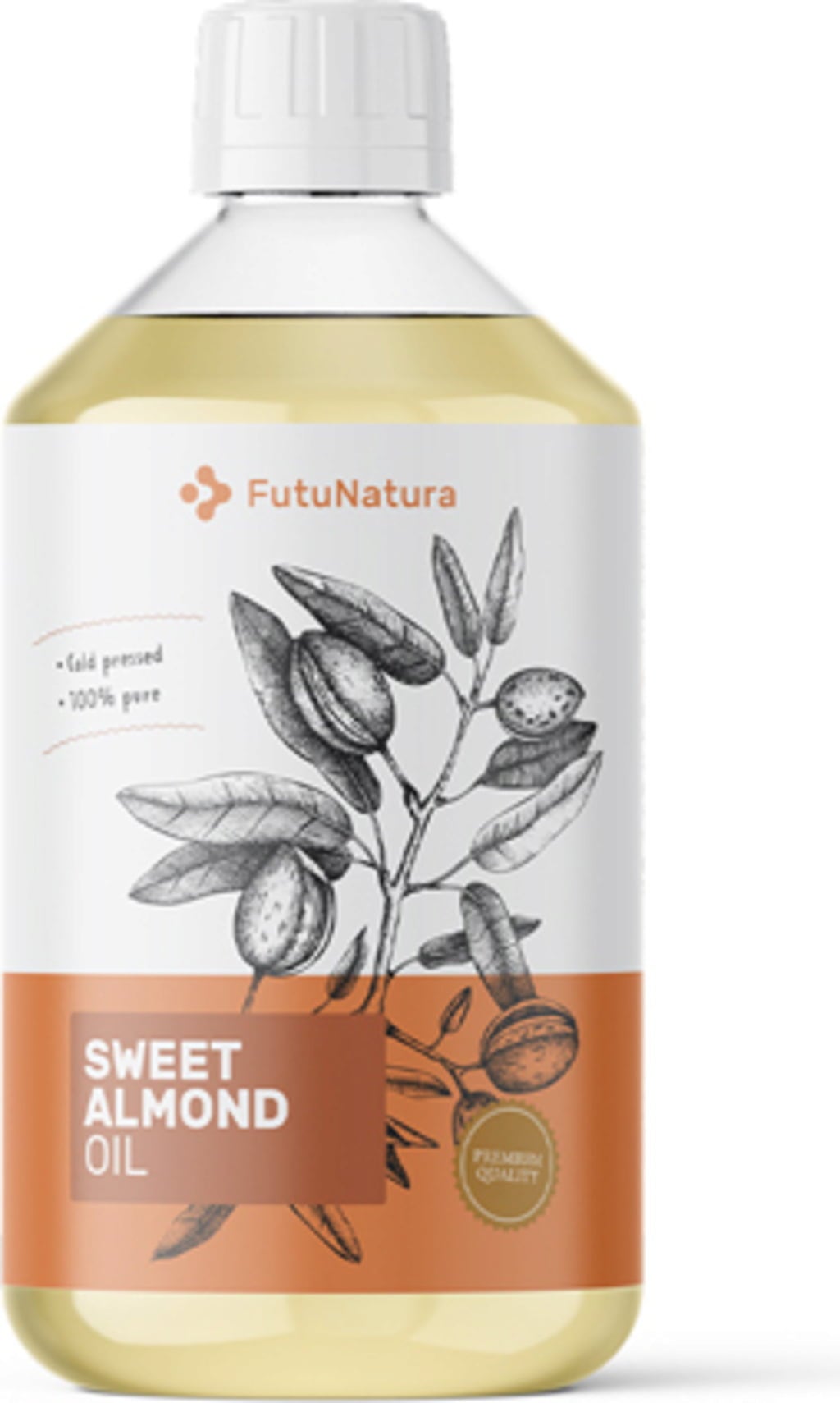 100% Mandelöl, 500 ml