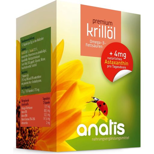 anatis Naturprodukte Premium Krillöl - 100 Kapseln
