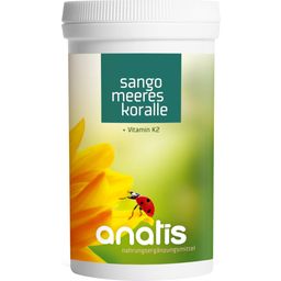 anatis Naturprodukte Sango Meeres Koralle + Vitamin K2 - 180 Kapseln