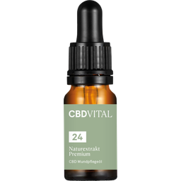 CBD Naturextrakt Premium 24 % Bio - 10 ml