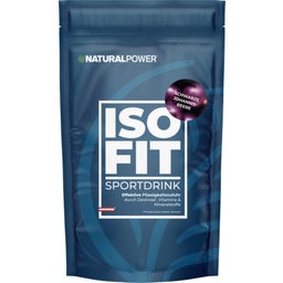 Natural Power Sportdrink ISO FIT 400 g - schwarze Johannnisbeere