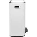 Bo Treteimer mit Kunststoffeinsatz, 60 Liter - White
