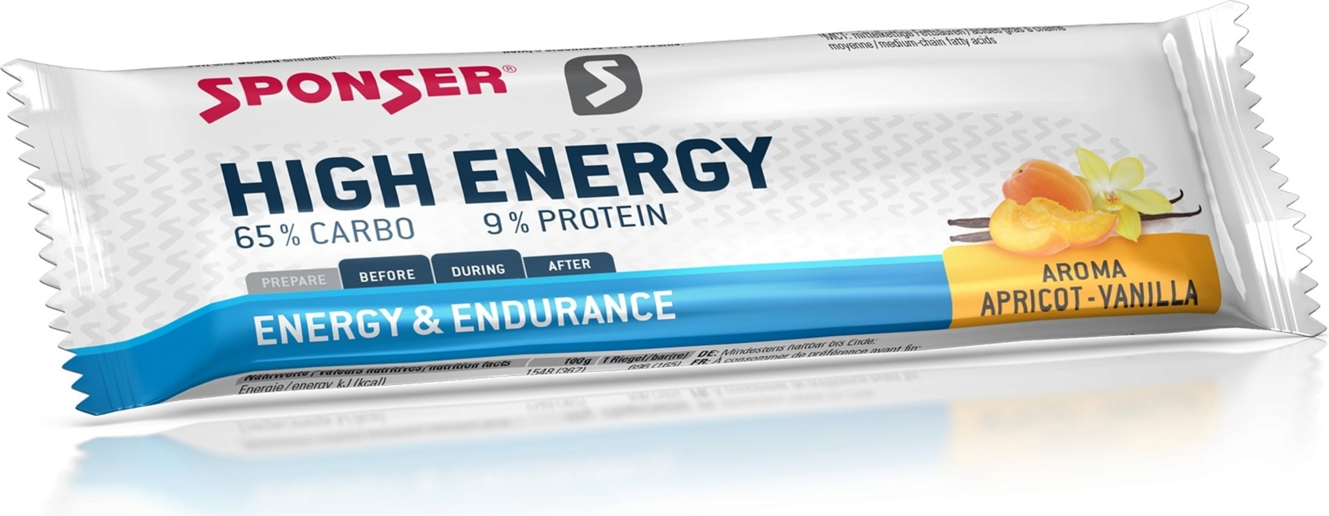 High Energy Bar, Vanilla-Apricot (45 g)