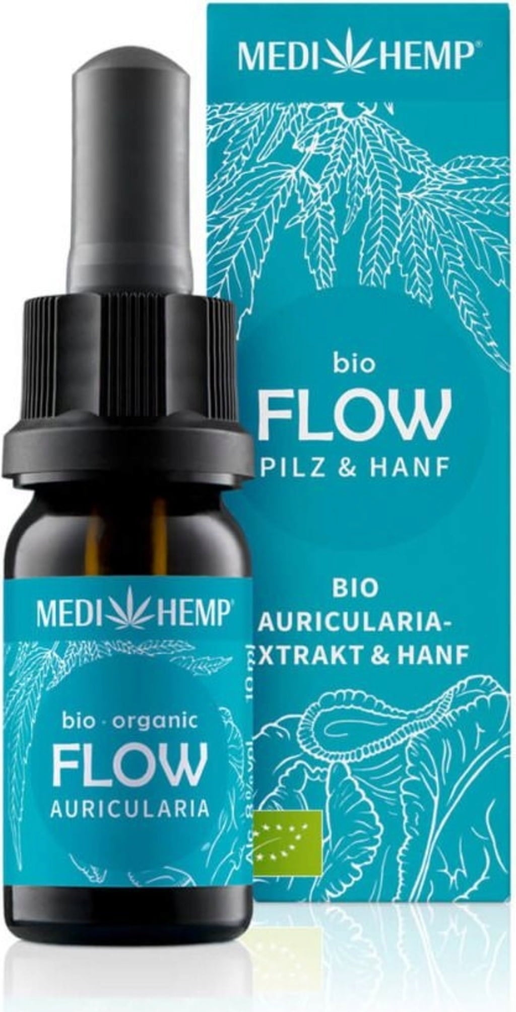MEDIHEMP FLOW Auricularia-Hanf Extrakt Bio - 10 ml