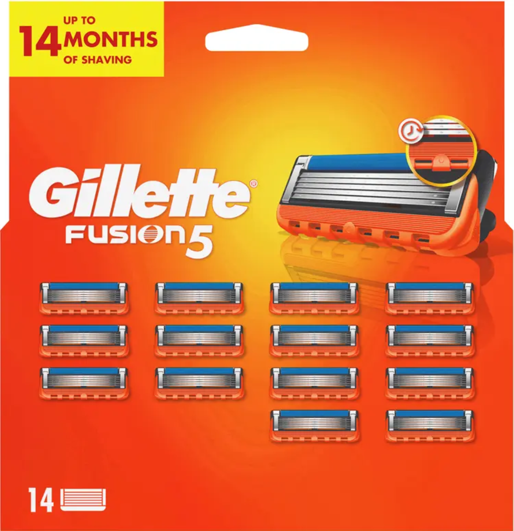 Gillette Fusion5 Systemklingen 14 Stück - 14 Stk