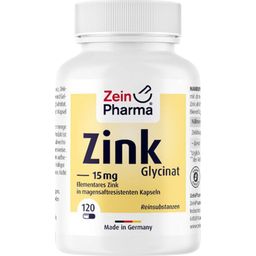 ZeinPharma® Zink Glycinat 15 mg - 120 Kapseln