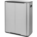 Brabantia Bo Treteimer, 2 x 30L - Matt Steel Fingerprint Proof