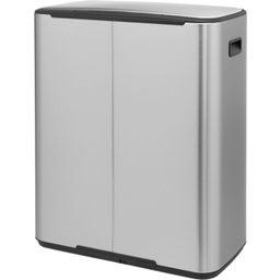 Brabantia Bo Treteimer, 2 x 30L - Matt Steel Fingerprint Proof