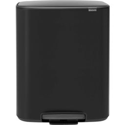 Brabantia Bo Treteimer, 2 x 30L - Matt Black