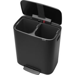 Brabantia Bo Treteimer, 2 x 30L - Matt Black