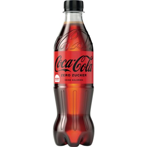 Coca Cola Flasche Zero (PET) - 0,50 l