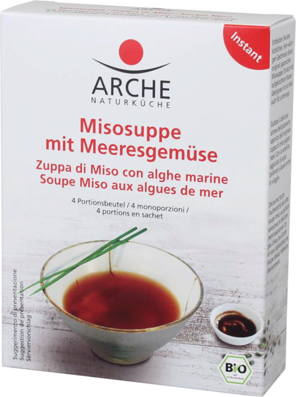 Arche Naturküche Bio Misosuppe mit Meeresgemüse - 60 g