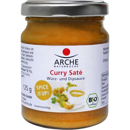 Arche Naturküche Bio Curry-Saté Würz- und Dipsauce - 125 g