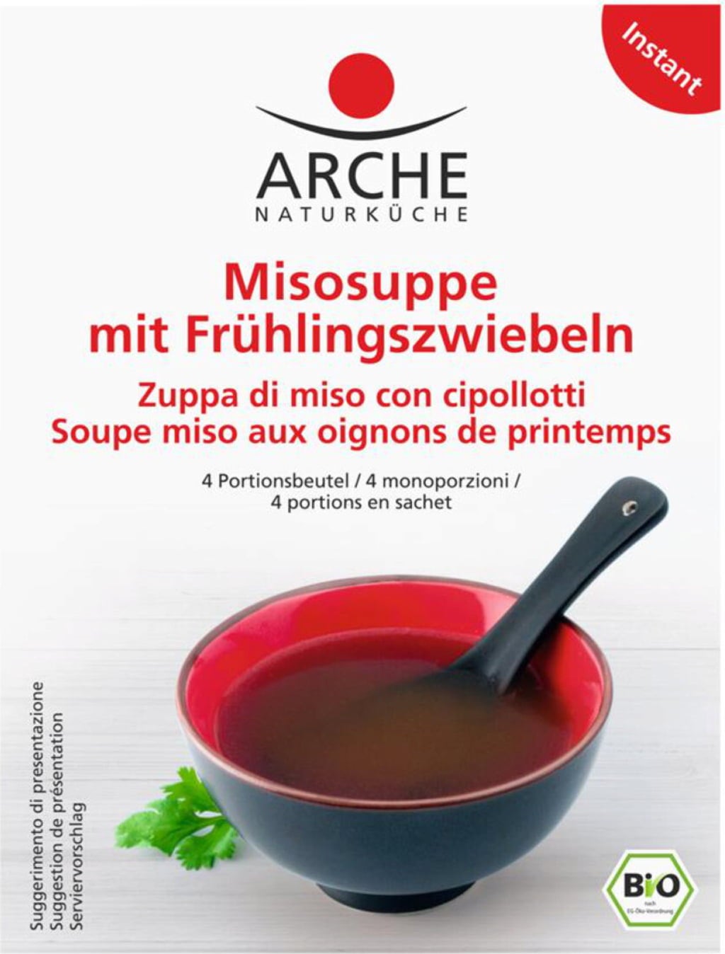 Bio Misosuppe mit Frühlingszwiebeln, 40 g