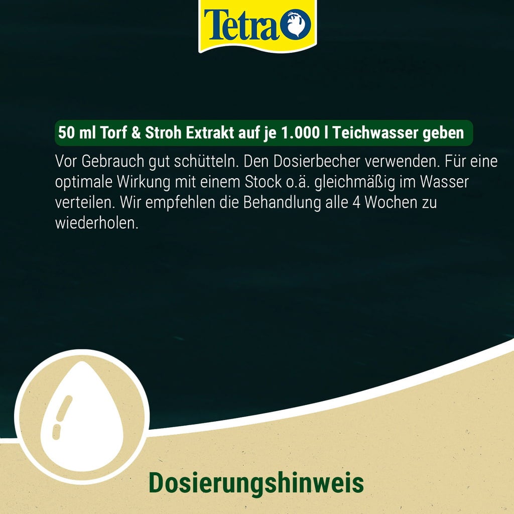 Tetra Pond Torf&Stroh Extrakt - 250 ml