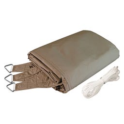 Sonnensegel SunSail CANNES Dreieck 4x4x4m - taupe