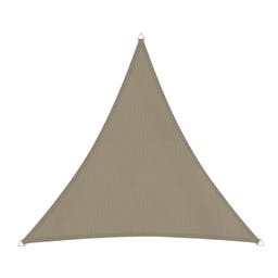 Sonnensegel SunSail CANNES Dreieck 4x4x4m - taupe